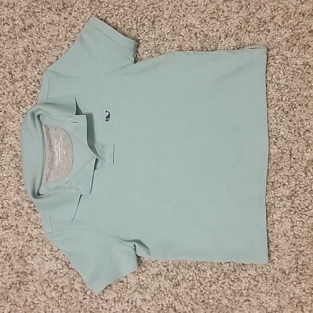 Vineyard Vines Light Blue Kids Polo Shirt
